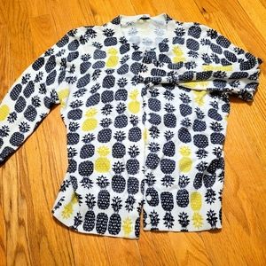 Fun pineapple cardigan